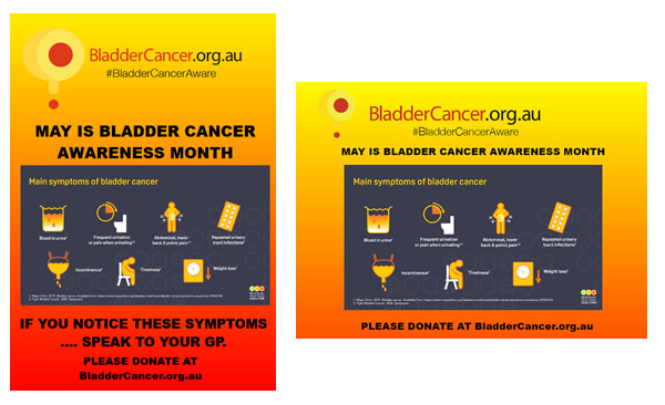 Download and print a Poster for Bladder Cancer Awareness month