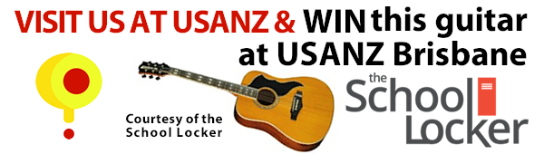 Win this guitar at USANZ