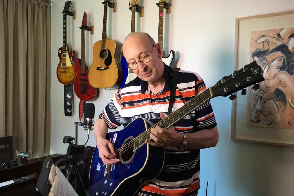 Tony Moore hopes the foundation will boost awareness about the potentially fatal cancer. Photo for ABC News by Wayne Chapman